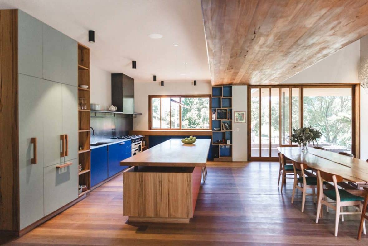 J2Build berry mountain house kitchen